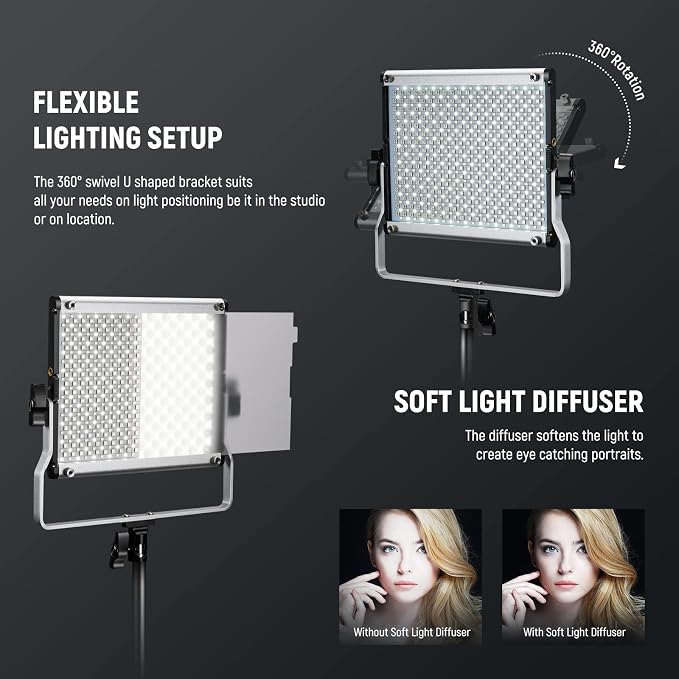 NEEWER Upgraded 660 PRO II RGB LED Video Light - Image 6