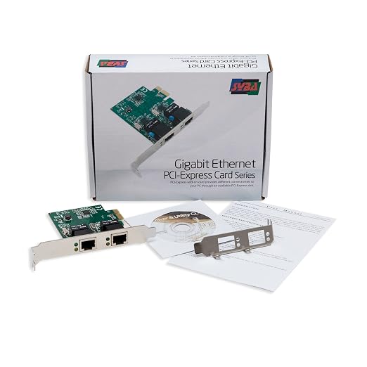 Syba Dual Port Gigabit Ethernet PCI Express 2.1 PCI-E x1 Network Adapter Card - Image 5