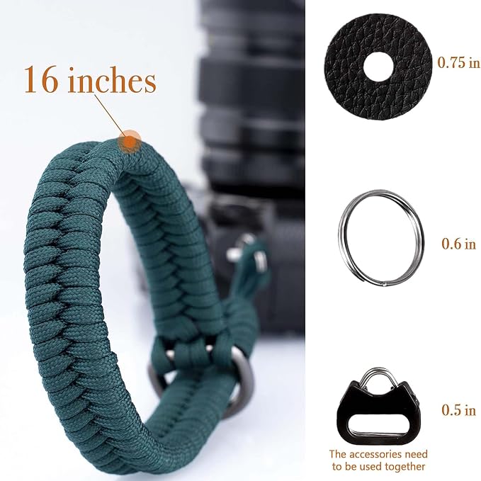 AQAREA Camera Wrist Strap for DSLR Mirrorless Camera, Quick Release Camera Hand - Image 5