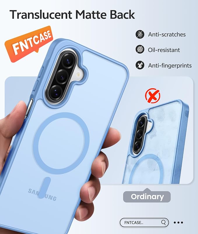 FNTCASE for Galaxy A17/A16 5G Phone Case: for Samsung A17 Cases Matte - Image 6