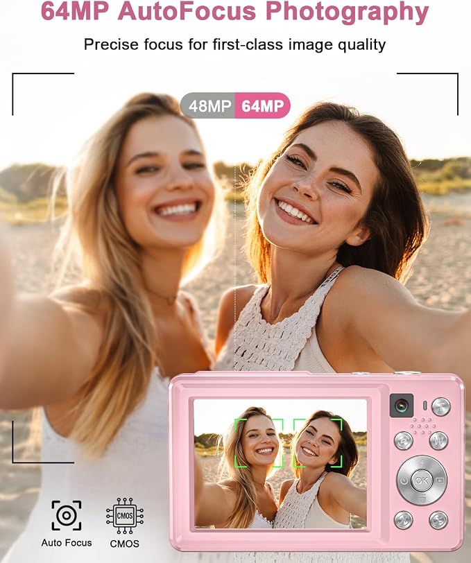 Digital Camera, 4K 64MP Cameras - Image 4