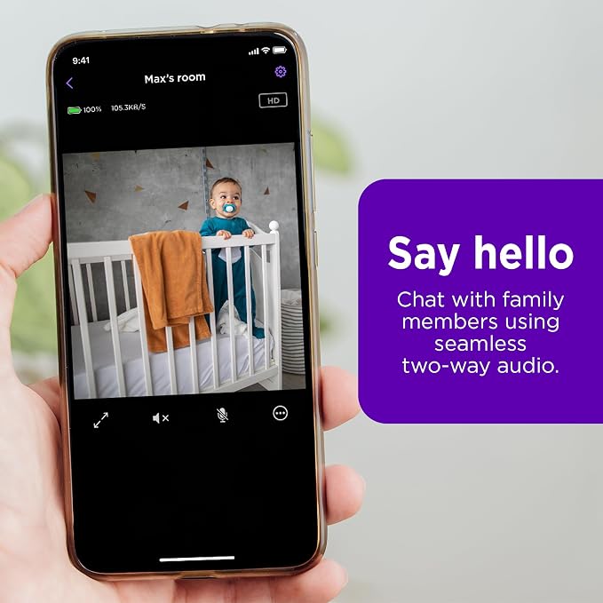Roku Indoor Camera for Home Security, Works - Image 5