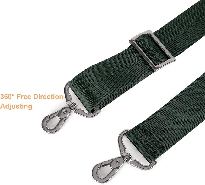 MOSISO 56 inch Shoulder Strap, Adjustable Thick Soft Universal Replacement - Image 3
