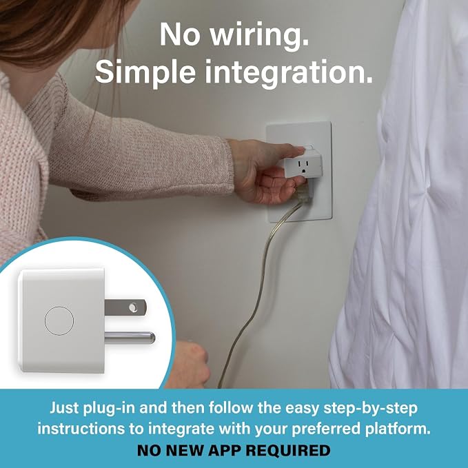 Legrand Radiant® Wi-Fi Matter Smart Plug Matter Hub Required 15A, Easy Setup - Image 4