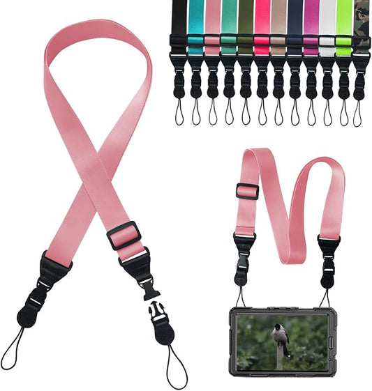 Adjustable Camera Strap Neck:Comfortable iPad Strap Nylon Neck Lanyard by Gowjaw