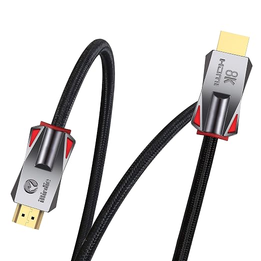 iBirdie 8K Fiber Optic HDMI Cable 100 Feet 31 Meter, Active Unidirectional Cord - Image 2