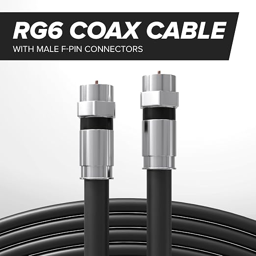 THE CIMPLE CO - RG6 Coaxial Cable 1 FT - RG6 Coax Cable - Image 2