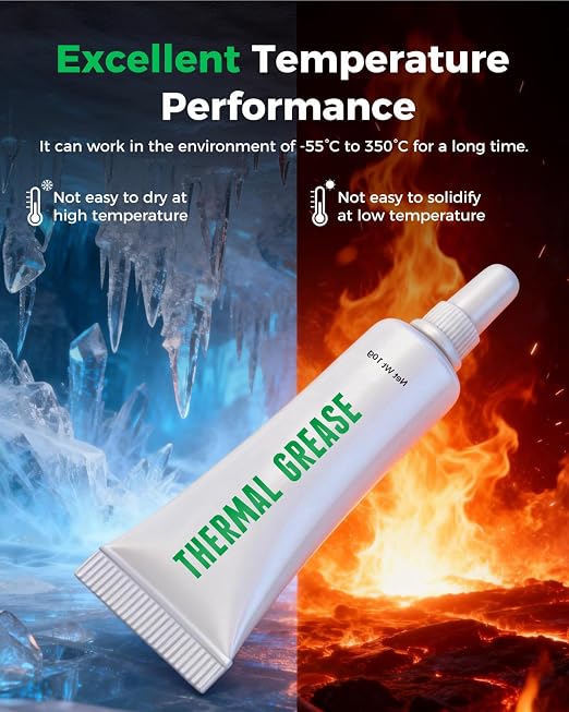Creality 3D Printer Thermal Grease, 350°C High-Temperature Resistant Paste - Image 3