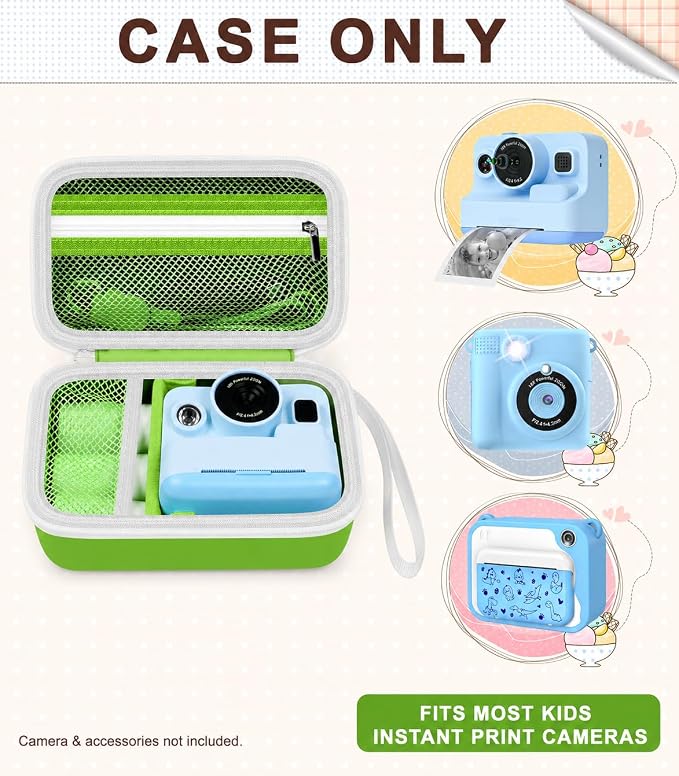 kids Instant Print Camera Case Compatible - Image 2