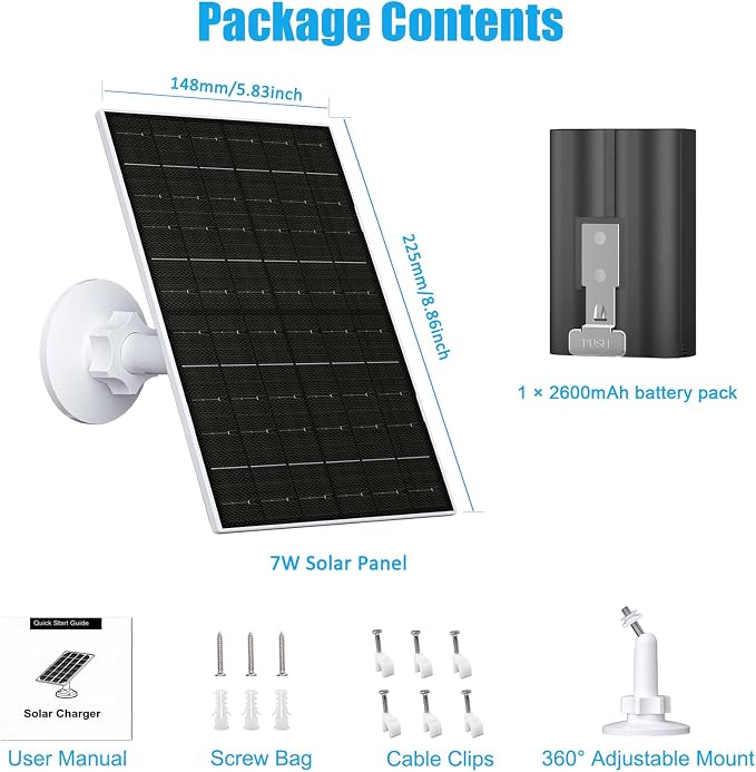 FUTURENZEN 7W Solar Panel Kit - Image 7