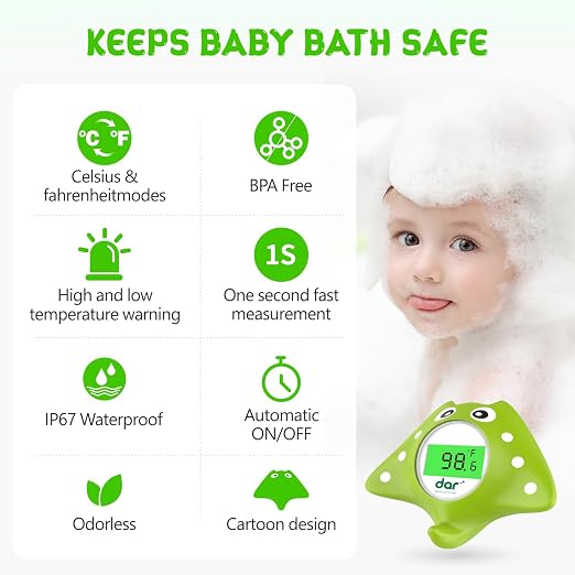 Baby Bath Thermometer, Digital Water Temperature Thermometer - Image 5