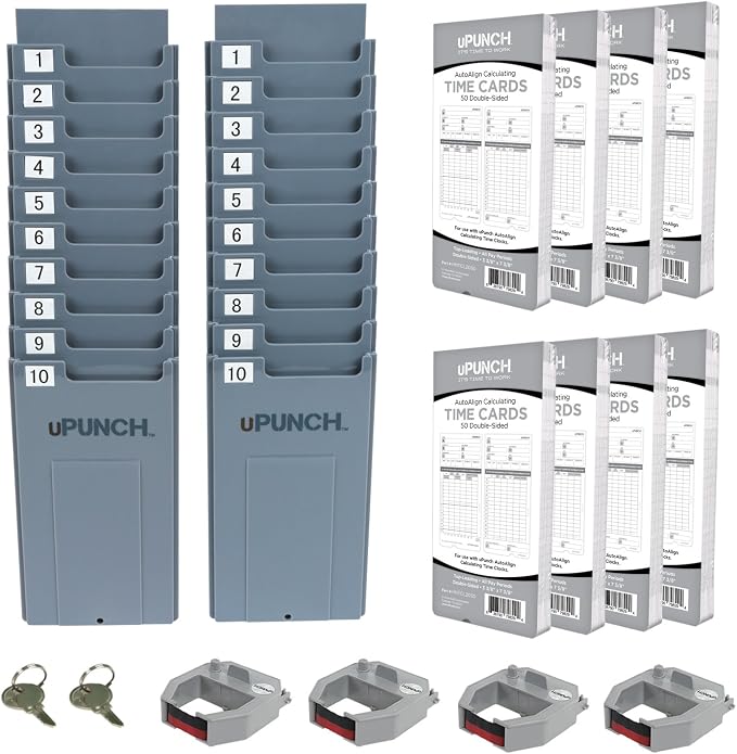 uPunch HN4540 Comprehensive Small Business Start-Up Kit: AutoAlign Calculating - Image 4