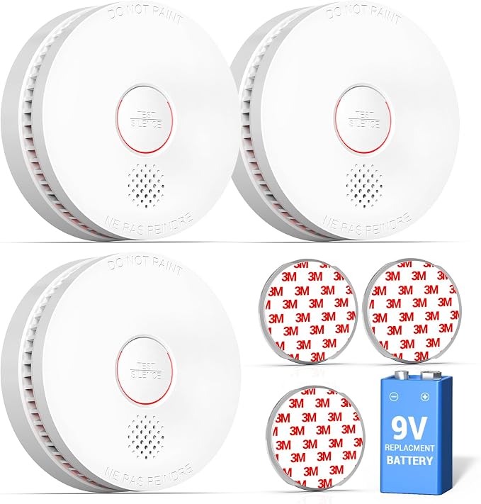 SITERWELL Smoke Detector, 10 Year Product Life Fire Alarm by SITERWELL