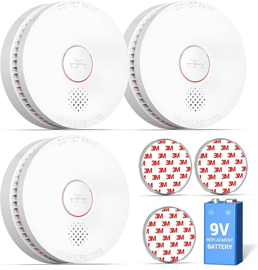 SITERWELL Smoke Detector, 10 Year Product Life Fire Alarm by SITERWELL