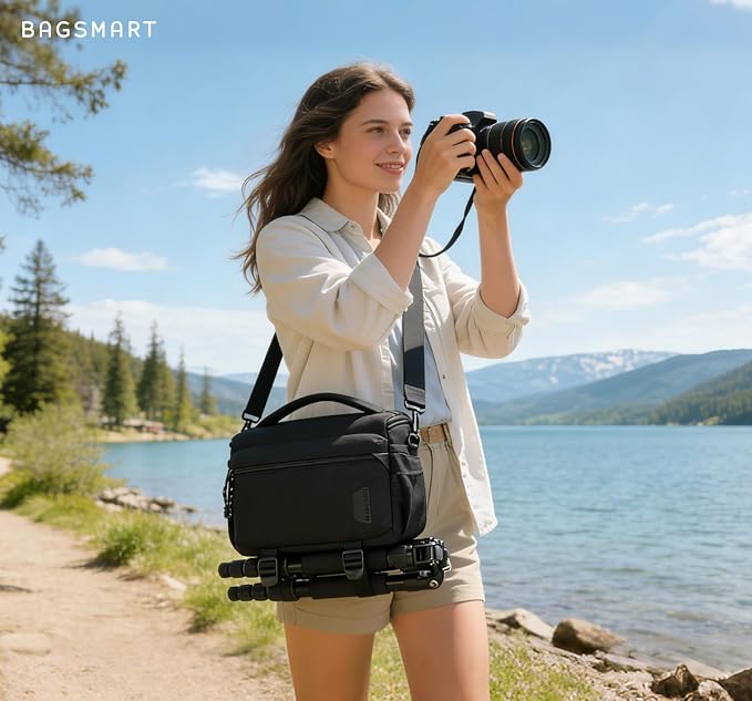 BAGSMART Small Camera Sling Bag - Image 7