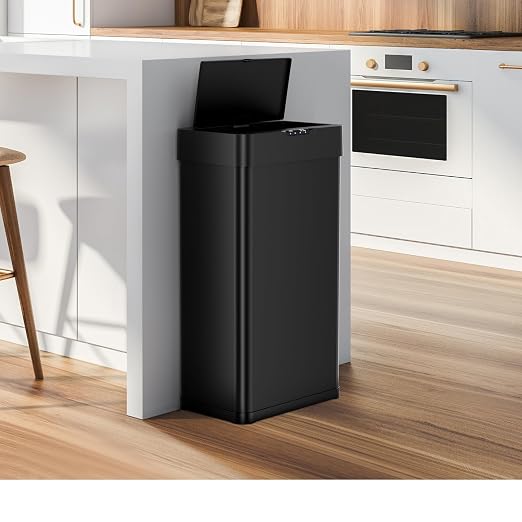 Sensor Trash Can, Touchless Motion Sensor Trash Bin, Smart Automatic Garbage Can - Image 8