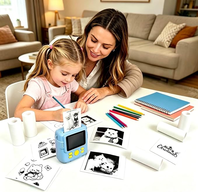 18 Rolls Kids Camera Paper Roll Refill Compatible - Image 8