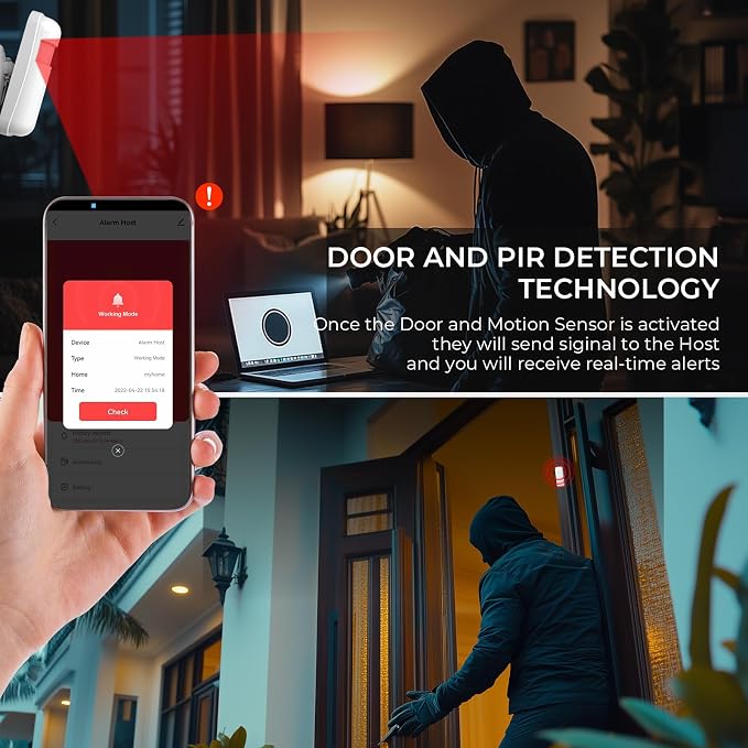 Wireless Alarm Systems, Smart Home Security System - Image 3