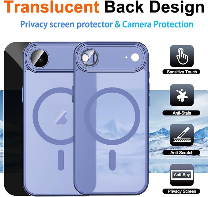 for iPhone Air Case, Magnetic iPhone 17 Air Phone Case - Image 2