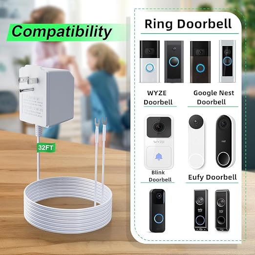 18V 500mA Video Doorbell Transformer Compatible - Image 3