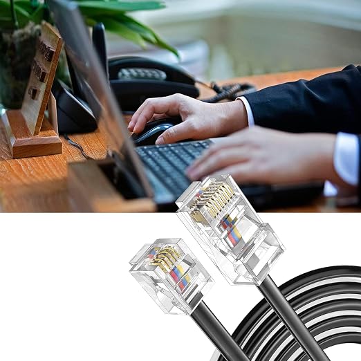 3.3FT-3Pack RJ45 to RJ11 Adapter - Image 4
