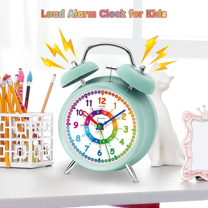 Peakeep Loud Analog Alarm Clock - Image 2