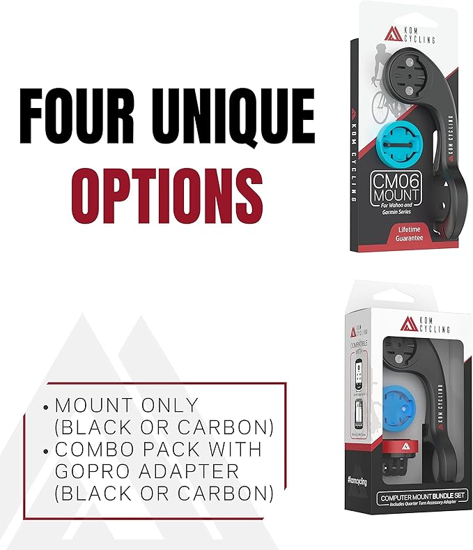 KOM Cycling CM06 Quick Release GoPro Computer Mount - Image 3