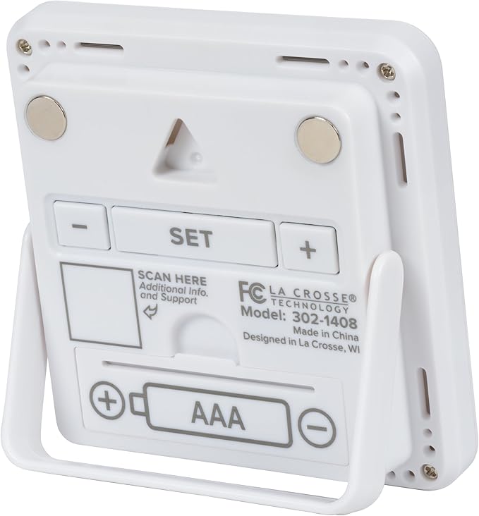 La Crosse Technology 302-1408-TBP Indoor Comfort Meter - Image 4