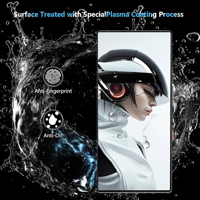 2+2 Pack Tempered Glass for ZTE Nubia Red Magic 9 Pro/Red Magic 9 Pro+/Red - Image 4