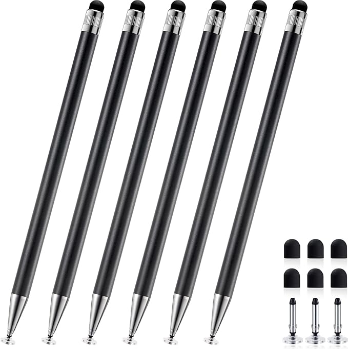 ChaoQ 2-in-1 Stylus Pen for Touchscreen, 6 High Sensitivity Stylus by ChaoQ