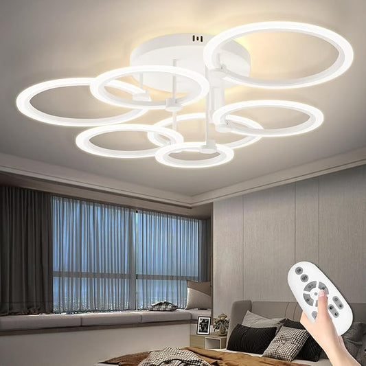Modern LED Ceiling Light Dimmable Ceiling Light Fixtures by SEABLE