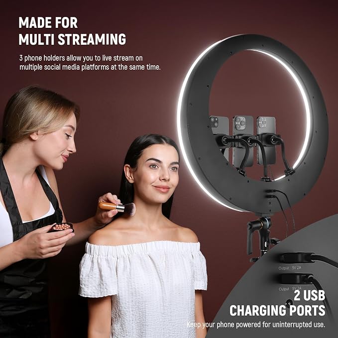 NEEWER RP19H 19" Ring Light - Image 4