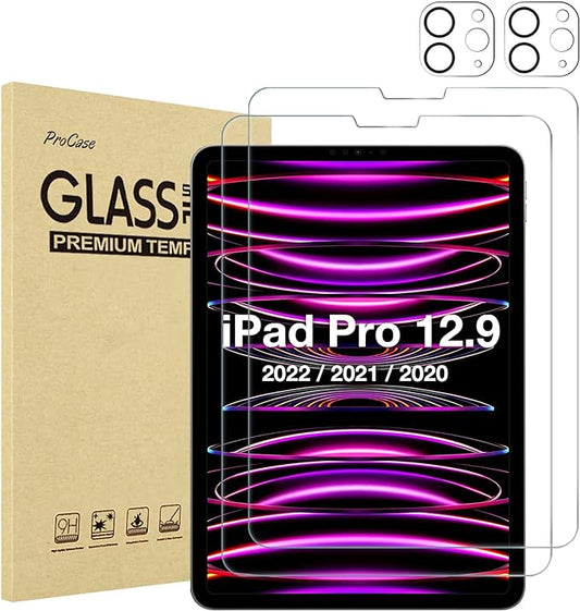 ProCase 2+2 Pack Screen Protector by ProCase