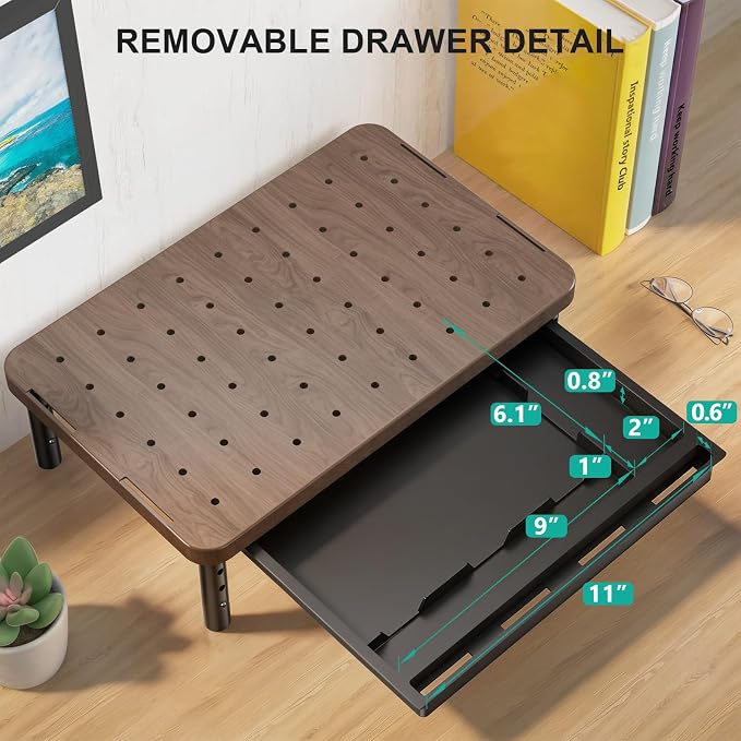 WALI Plastic Computer Monitor Stand - Image 8