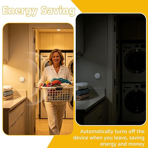 Motion Sensor Plug, PIR Sensor Plug to Auto Turn On/Off, Adjustable Detection - Image 7