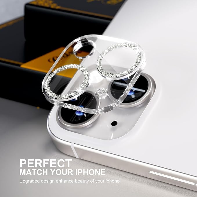 for 6 Pack iPhone 15 / iPhone 15 Plus Camera Lens Protector 9H Tempered Glass - Image 5