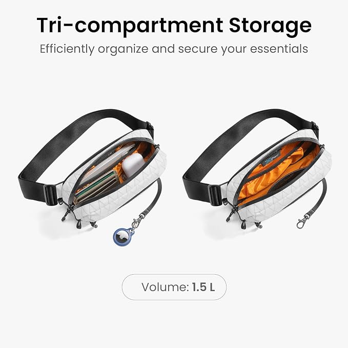 tomtoc 1.5L X-Pac Sling Bag - Image 4