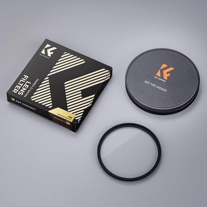 K&F CONCEPT 37mm MC UV Protection Filter Shockproof Tempered Optical Glass - Image 7