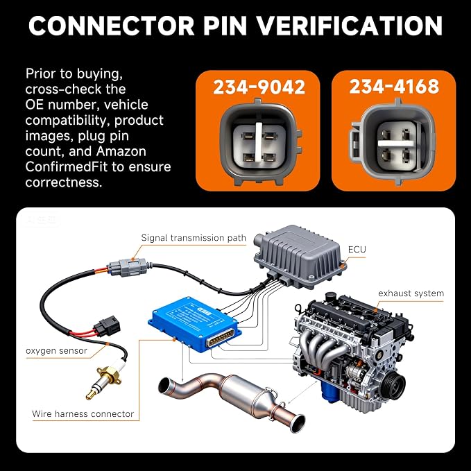 Upstream & Downstream O2 Sensor Set | Direct Replacement - Image 4