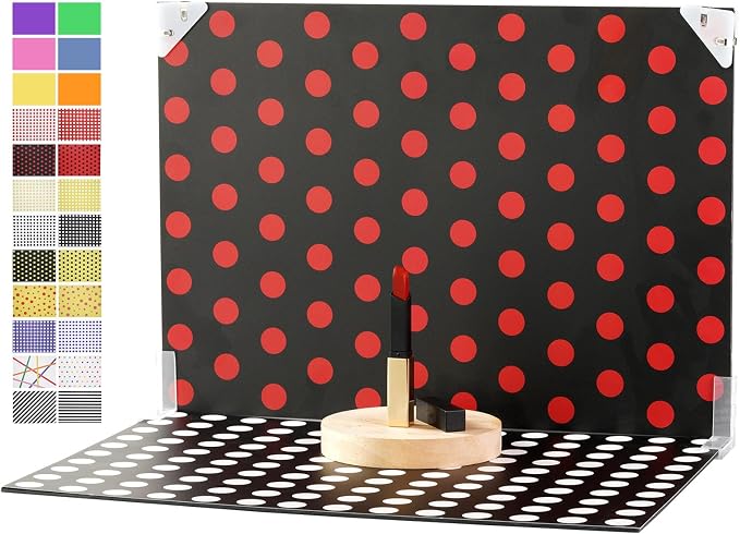 Meking 12Pcs 24Patterns Product Photography Backdrops Kit Small Photo Backdrop by Meking