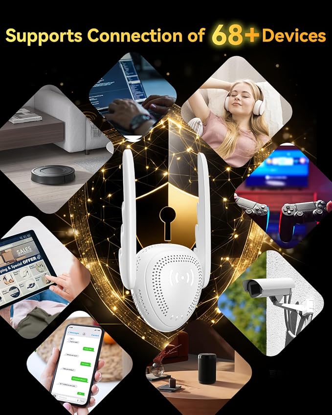 2026 Upgraded WiFi Extender for Home, High-Speed Wireless Internet Repeater - Image 9