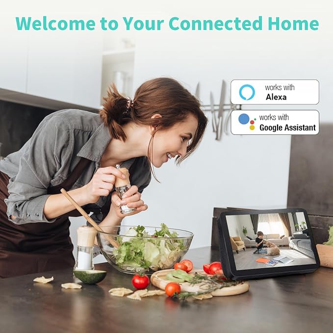 2K Indoor Security Camera, 360° Pan/Tilt AI Human Pet Motion Security Camera - Image 8