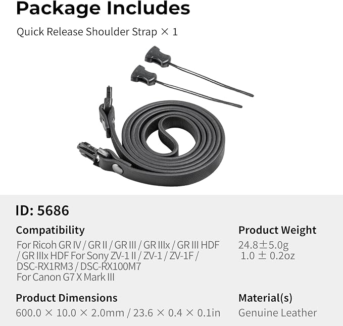 SMALLRIG Quick Release Neck Strap - Image 7