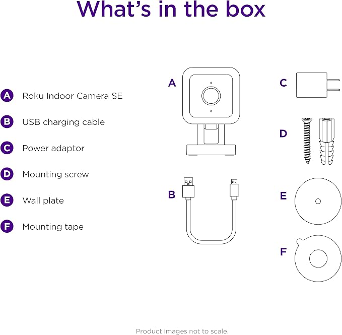 Roku CS1000R Smart Home Indoor Camera SE - Image 7
