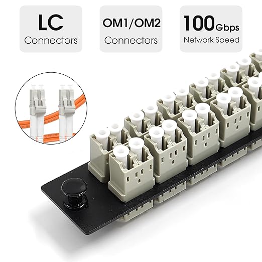 12 Duplex LC/MM Fiber Patch Panel - Image 2