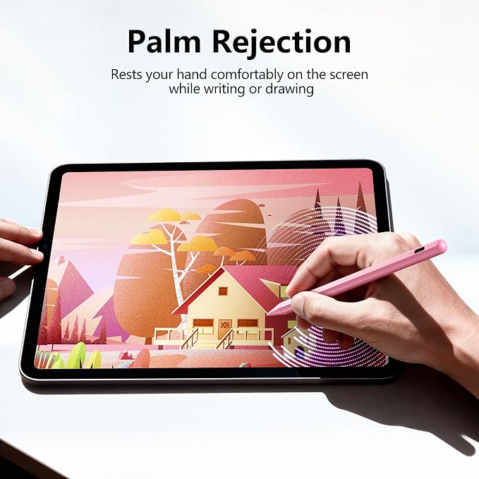 Stylus Pen for iPad 6th-11th Generation-2X Fast Charge Active Pencil Compatible - Image 6