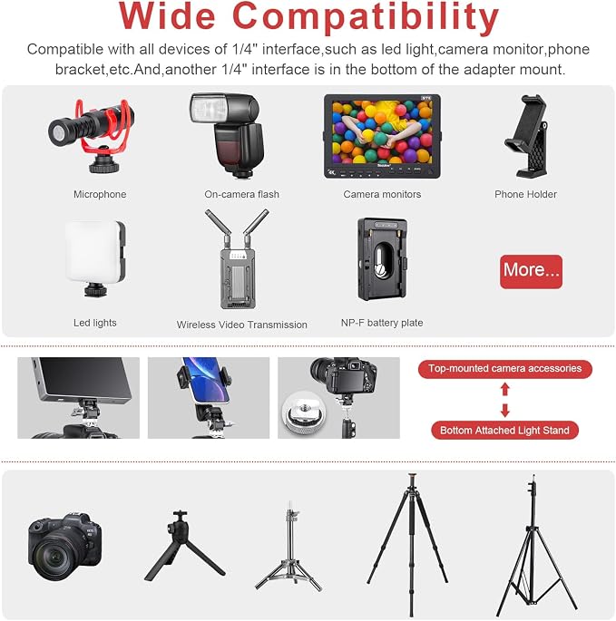 FOMITO Metal Camera Monitor Mount - Image 3
