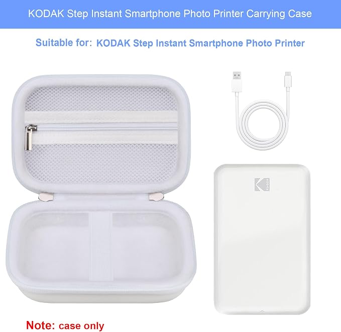 Elonbo Carrying Case for KODAK Step Instant Smartphone Photo Printer, Portable - Image 2
