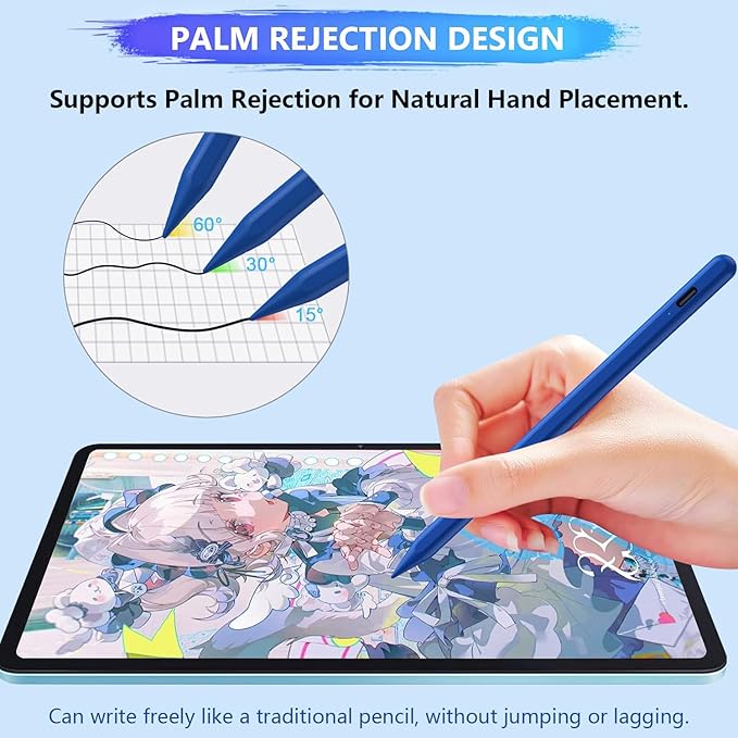 Stylus Pen for iPad A16/10th/9th Generation, 10Mins Fast Charge for Apple - Image 6