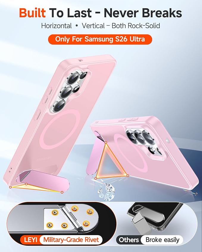LeYi for S26-Ultra Phone Case: for Magsafe Samsung Galaxy S 26 Ultra Funda para - Image 3
